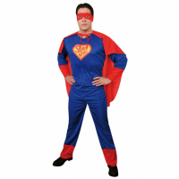 Superhero, superman dräkt 