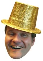 Glitterhatt, guldhatt