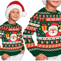 Jultröja Barn Ho Ho Ho i gruppen Högtider / Jul / Julklappar / Till barn hos PARTAJSHOP AB (41979-r)