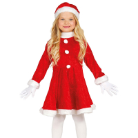 Tomteklänning Barn  i gruppen Högtider / Jul / Lucia hos PARTAJSHOP AB (42840-r)