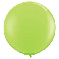 Jtteballong Limegrn