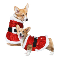 Hundklänning Tomte i gruppen Högtider / Jul / Jultillbehör hos PARTAJSHOP AB (45009-r)