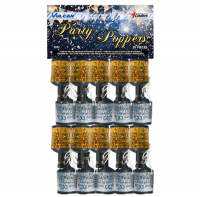 Party poppers 20-pack