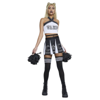 Cheerleader Vamp Maskeraddrkt i gruppen Hgtider / Halloween / Halloweendrkter / Damdrkter hos PARTAJSHOP AB (52189-r)