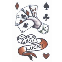 Tatuering Lucky