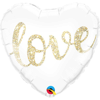 Folieballong Bröllop Love