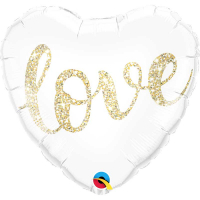 Folieballong Brllop Love