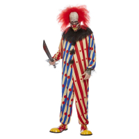 Clown creepy maskeraddräkt