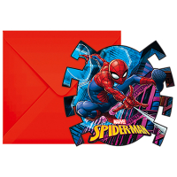 Inbjudningskort Spiderman