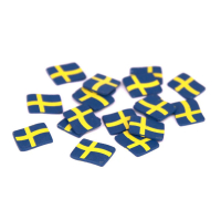 konfetti trflaggor Sverige