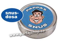 Snusdosa i metall