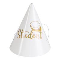 Partyhattar mini Student 6-pack