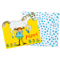 Pippi Inbjudningskort