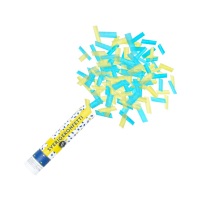 Konfettikanon Blå/Gul