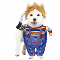 Hundens maskeraddräkt Chucky i gruppen Maskerad / Maskeradkläder / Djurdräkter hos PARTAJSHOP AB (76900-r) Hundens maskeraddräkt Chucky i gruppen Maskerad / Maskeradkläder / Djurdräkter hos PARTAJSHOP AB (76900-r)