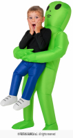 Alien som bär på ett barn