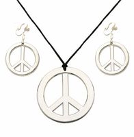 Hippie Peace halsband, rhnge