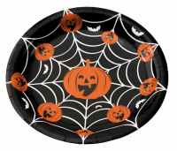 Halloweentallrik Pumpa