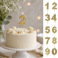 Sifferljus Guld i gruppen Festartiklar / Dekorationer / Tårtljus hos PARTAJSHOP AB (79960-r) Sifferljus Guld i gruppen Festartiklar / Dekorationer / Tårtljus hos PARTAJSHOP AB (79960-r)