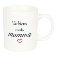 Mugg Världens bästa mamma