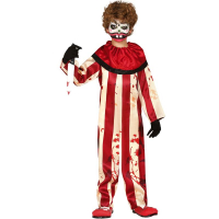 Randig clowndrkt Barn i gruppen Hgtider / Halloween / Halloweendrkter / Barndrkter hos PARTAJSHOP AB (8346-r)