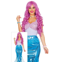 Mermaid maskeraddräkt