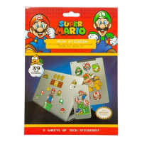 Super mario tech stickers