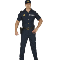 Polisman Maskeraddrkt