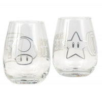 Super Mario glas 2-pack