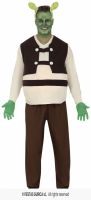 Grönt monster Maskeraddräkt