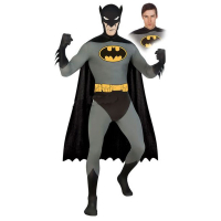 Batman morphsuit maskeraddräkt