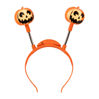 Diadem Halloween Lysande pumpa