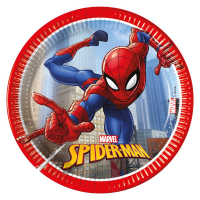 Assietter spiderman 8-pack