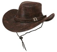 Cowboy hatt brun vuxen