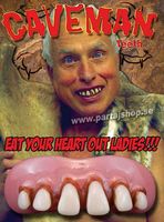 Caveman Tänder Grottmänniska