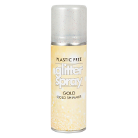 Hrspray guldglitter