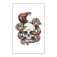 Tatuering Dödskalle 