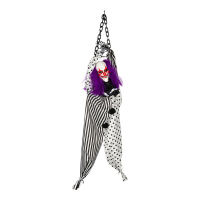 Animerad clown 100 cm