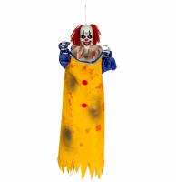 Hängande läskig clown