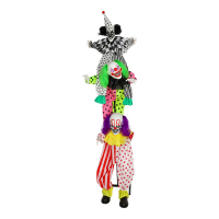 Animerad trippelclown 180 cm