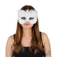 Ögonmask VENETIAN vit