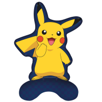 Stående Pikachu folieballong
