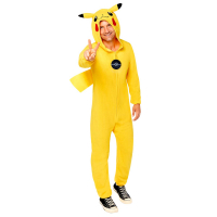 Pikachu Maskeraddrkt i gruppen Hgtider / Halloween / Halloweendrkter / Filmkaraktrer hos PARTAJSHOP AB (9908890-r)