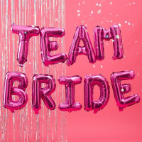 Folieballonger Team Bride