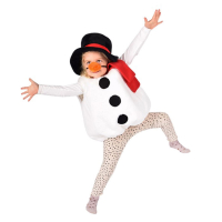 Snögubbe barn 98-104cl 2-4 år