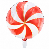 Folieballong Candy Rd