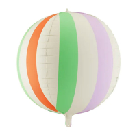 Folieballong Badboll Stripe