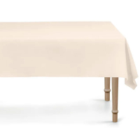 Bordsduk beige 137x183 cm