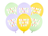 Ballonger Happy Birthday Colour