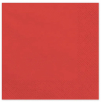 Servetter mörkröd 20-pack